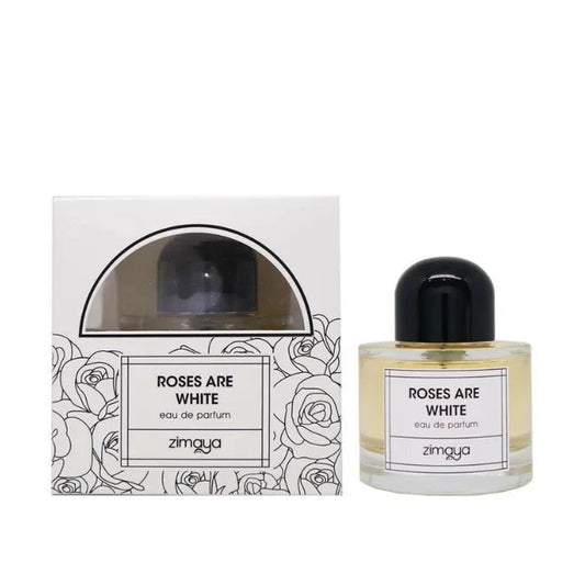 Zimaya Roses Are White Eau De Parfum For Men & Women 100 ML