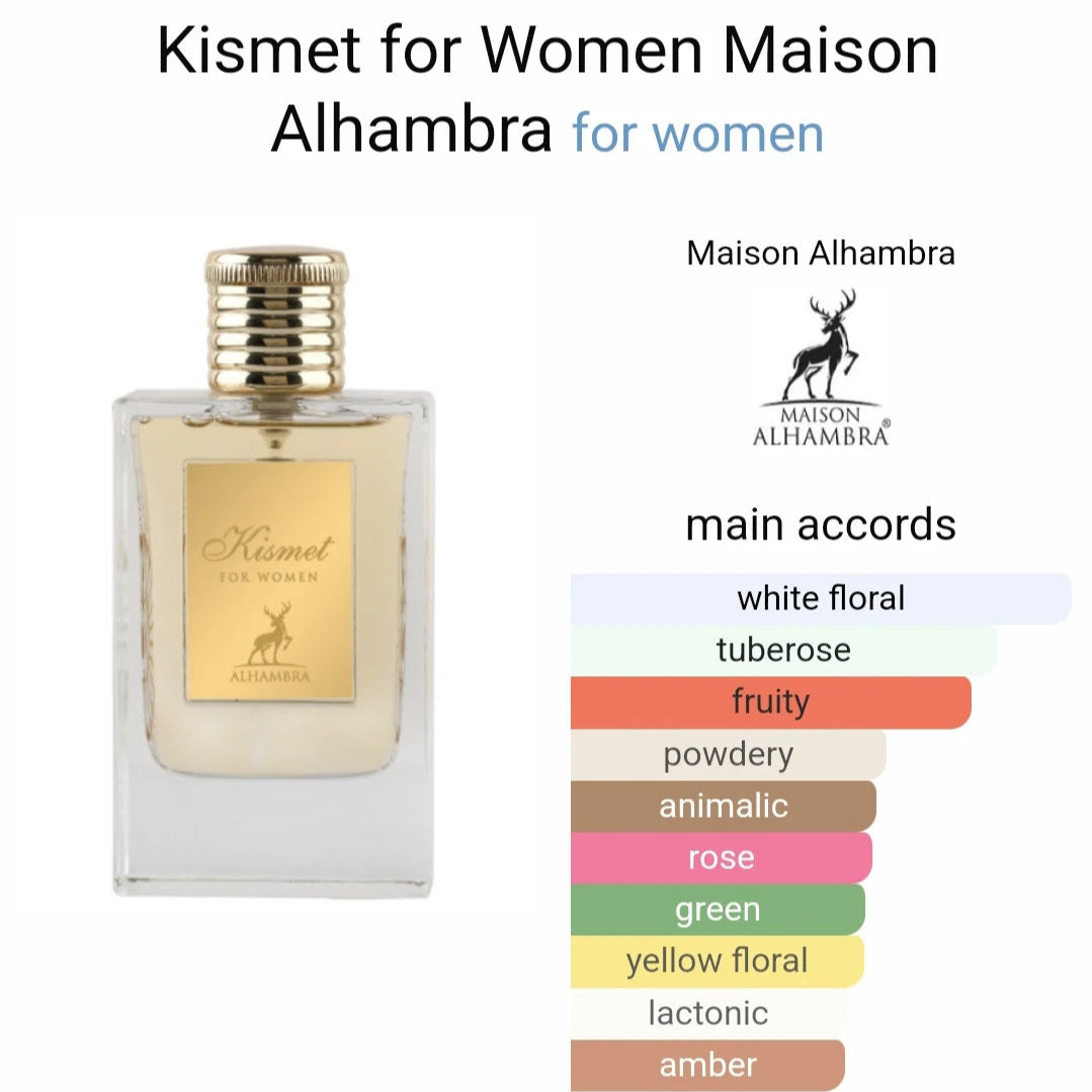 Maison Alhambra Kismet for Women Eau De Parfum For Women 100 ML