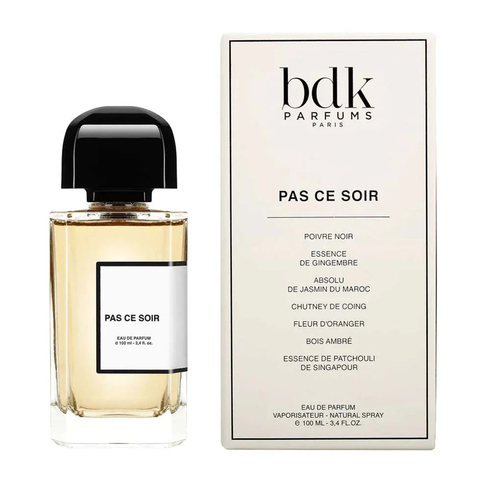 BDK Pas Ce Soir Eau De Parfum For Women 100 ML