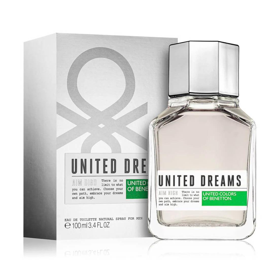 United Colors of Benetton United Dreams Aim High Eau De Toilette For Men 100 ML