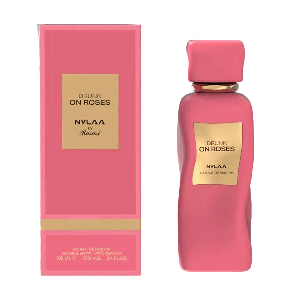 Rasasi Nylaa Drunk ON Roses Extrait De Parfum For Men & Women 100 ML