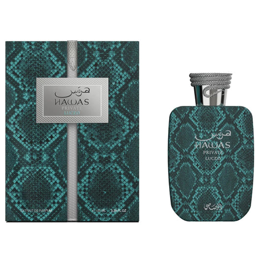 Rasasi Hawas Private Luceo Extrait De Parfum For Men & Women 100 ML