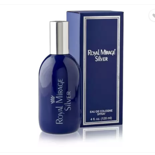 Royal Mirage Silver Eau De Cologne for Men & Women 120 ML