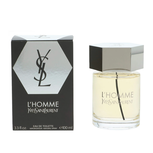 YSL Yves Saint Laurent L'Homme Eau De Toilette For Men 100 ML
