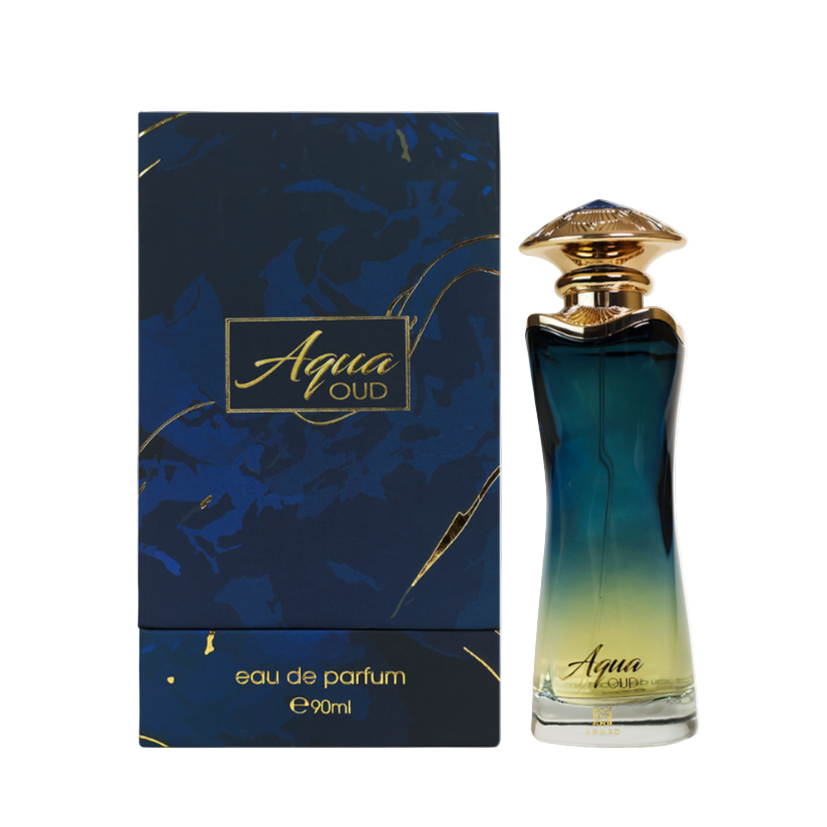 Ahmed Al Maghribi Aqua Oud Eau De Parfum For Men 90 ML