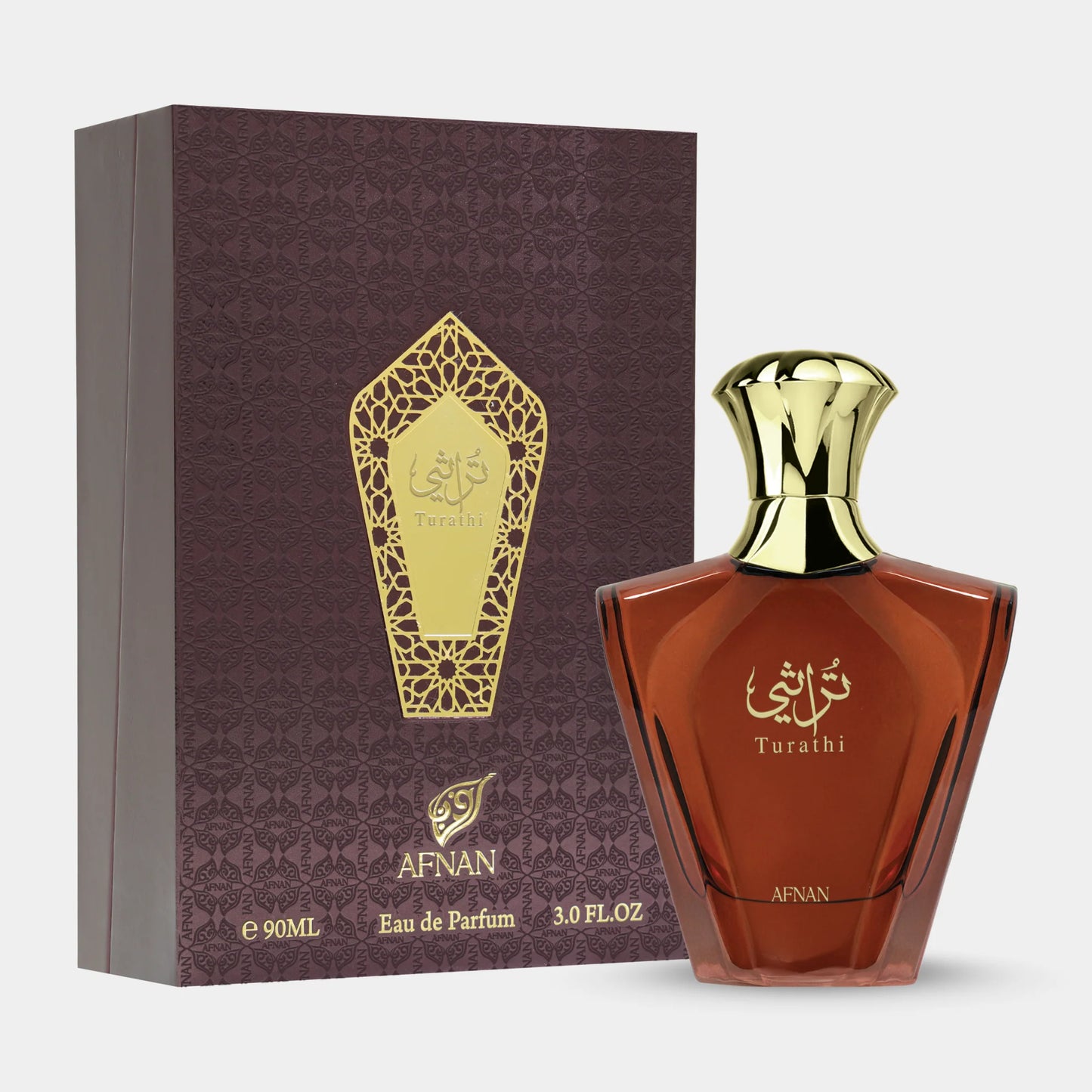 Afnan Turathi Brown Eau De Parfum For Men 90 ML