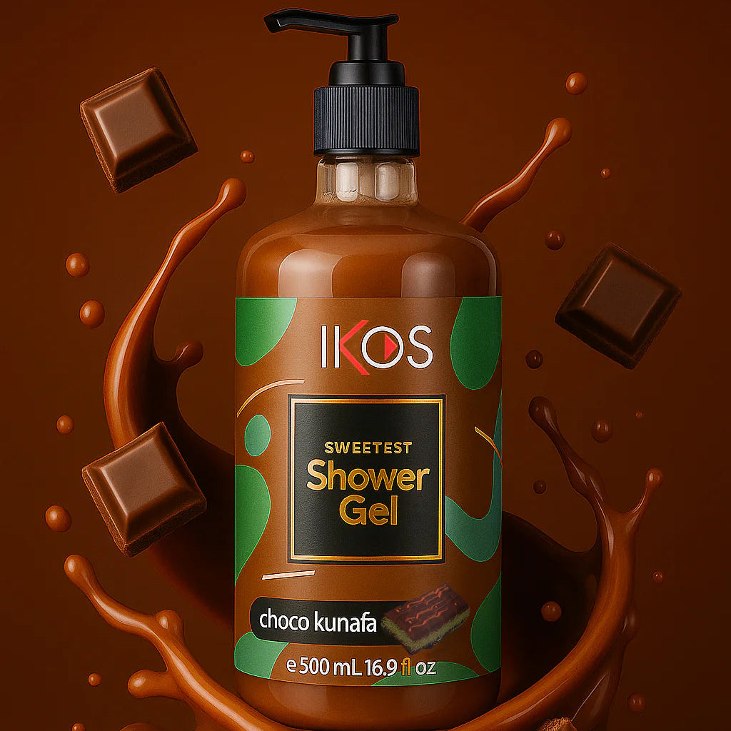 IKOS Choco Kunafa Shower Gel For Men & Women 500 ML