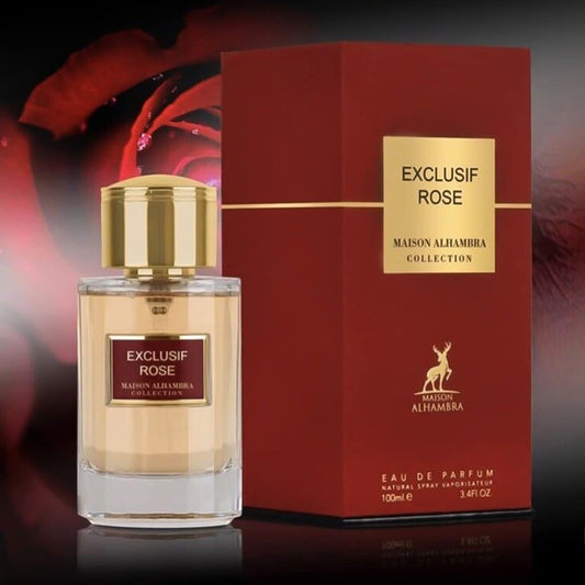 Maison Alhambra Exclusif Rose Eau De Parfum For Women 100 ML