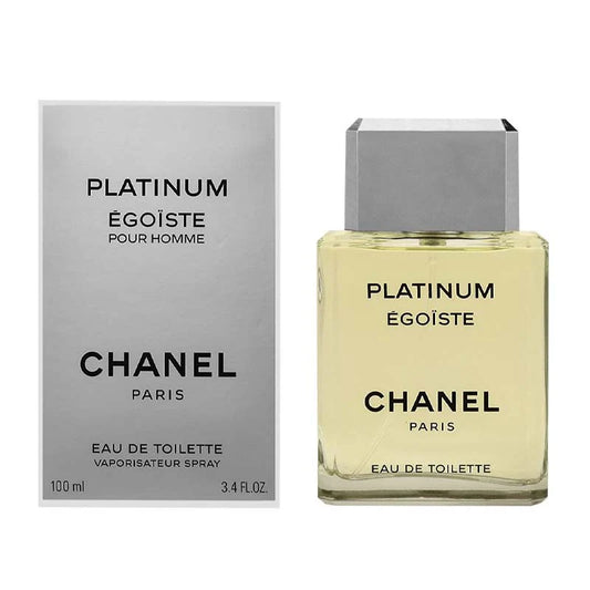 Chanel Egoiste Platinum Eau De Toilette For Men 100 ML