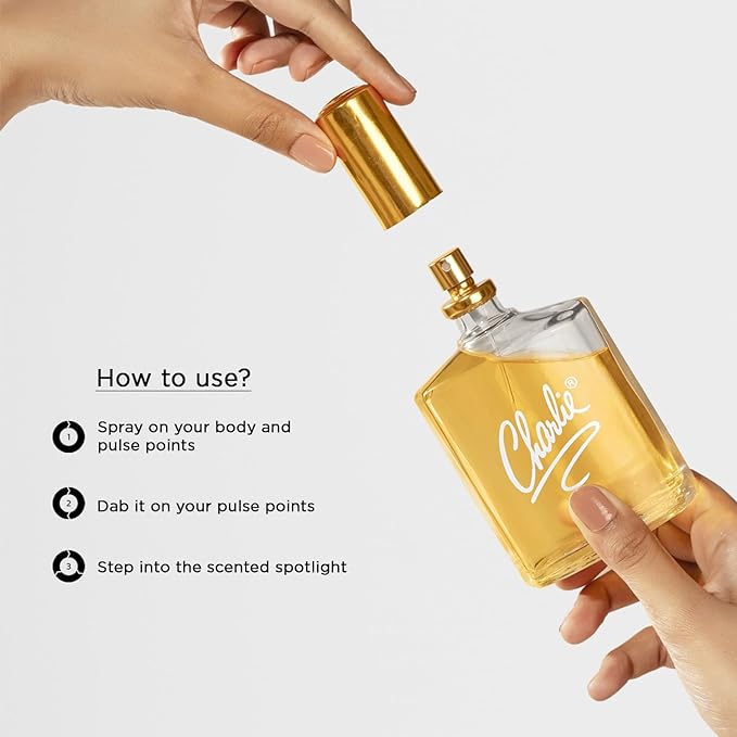 Revlon Charlie Gold Eau De Toilette for Women 100 ML