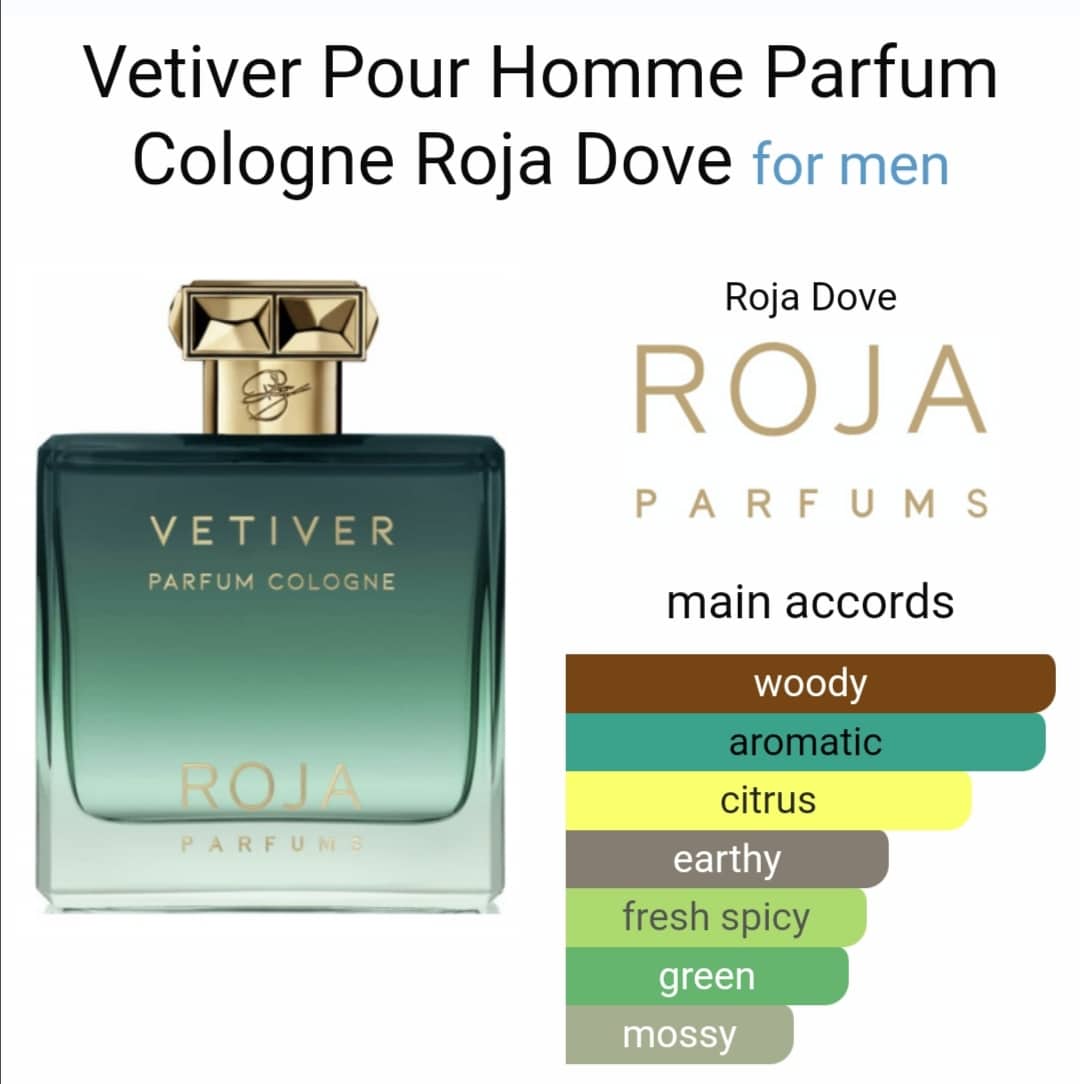 Roja Vetiver Pour Homme Parfum for Men 100 ML