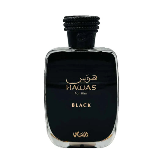 Rasasi Hawas Black Eau De Parfum For Men 100 ML (2024 Release)