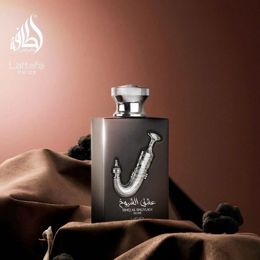 Lattafa Ishq Al Shuyukh Silver Eau De Parfum For Men & Women 100 ML