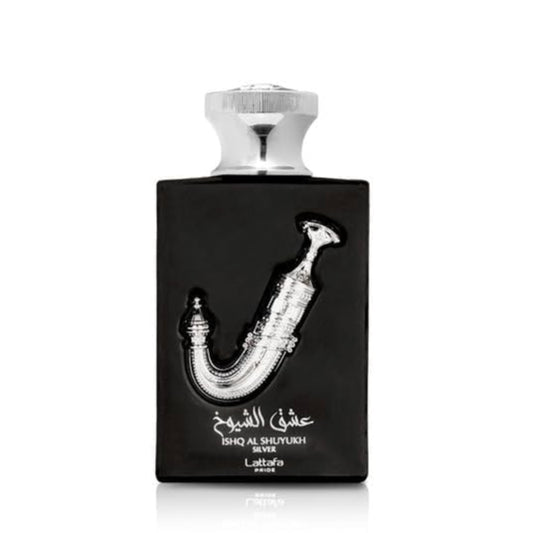 Lattafa Ishq Al Shuyukh Silver Eau De Parfum For Men & Women 100 ML