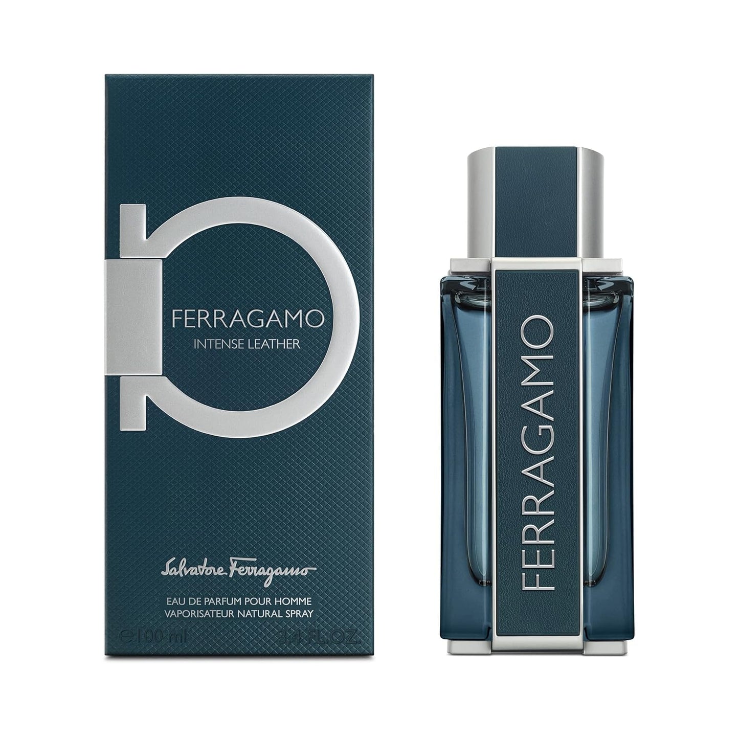 Salvatore Ferragamo Intense Leather Eau De Parfum For Men 100 ML