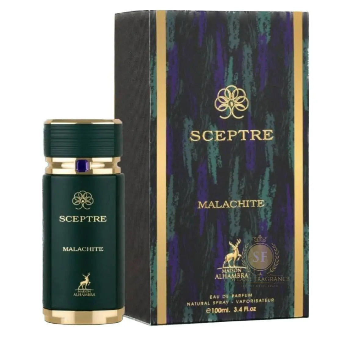 Maison Alhambra Sceptre Malachite Eau De Parfum Men & Women 100 ML
