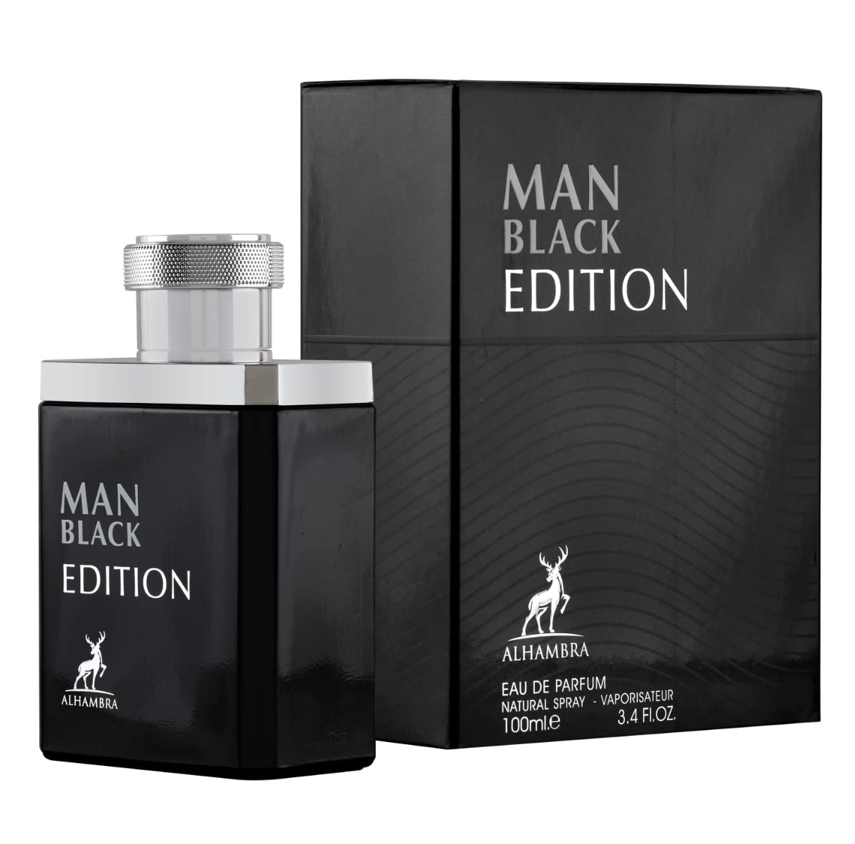 Maison Alhambra Man Black Edition Eau De Parfum For Men 100 ML