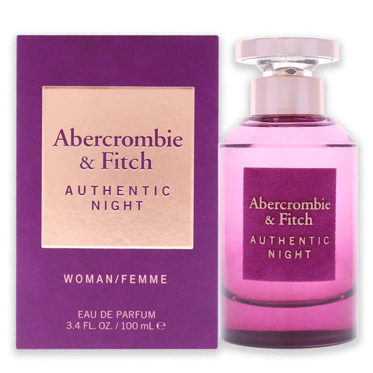 Abercrombie & Fitch Authentic Night Femme Eau De Parfum For Women 100 ML
