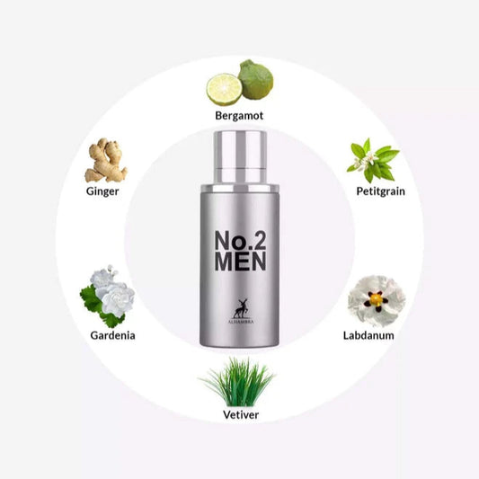 Maison Alhambra No. 2 Men Eau De Parfum For Men 80 ML