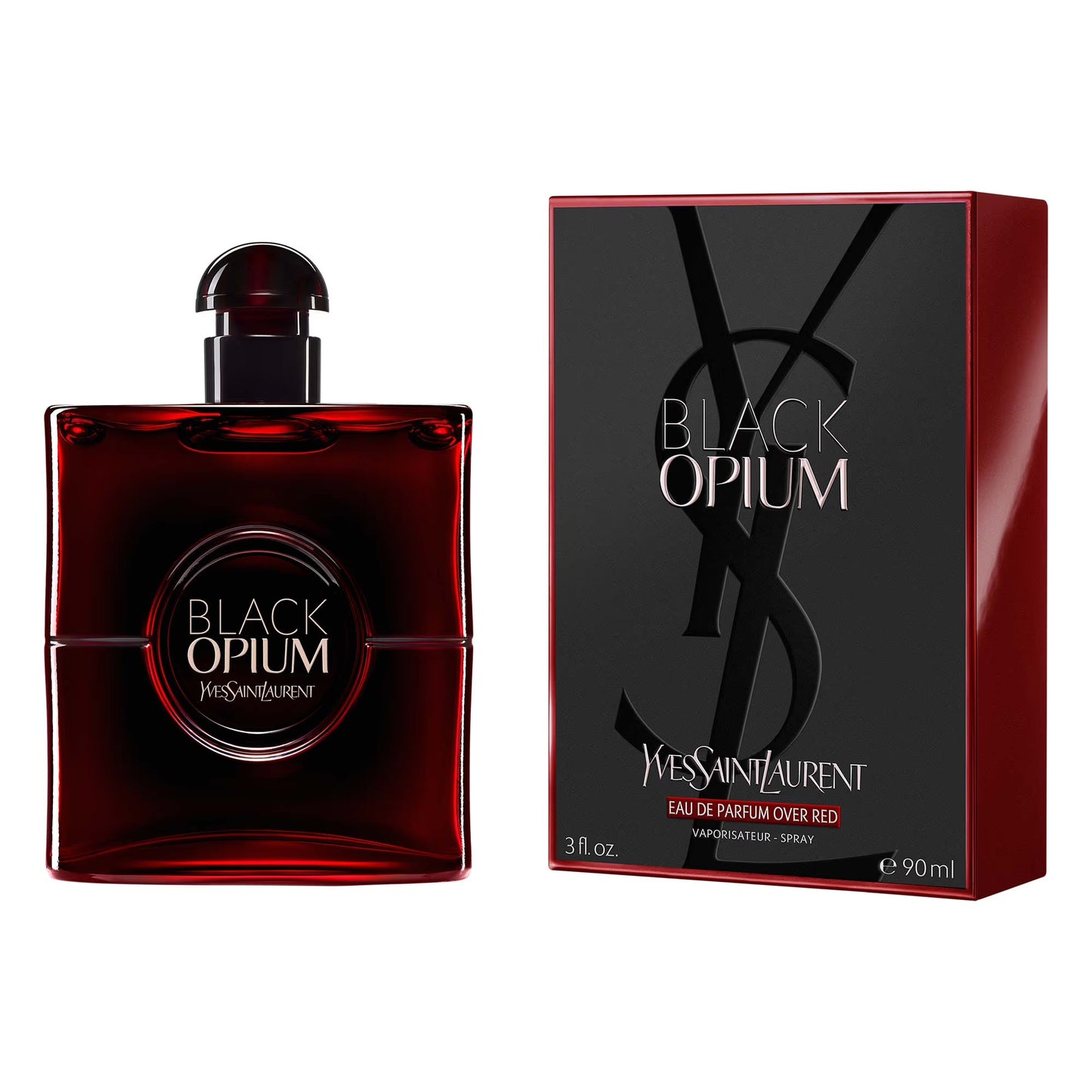 YSL Yves Saint Laurent Black Opium Over Red Eau De Parfum for Women 90 ML