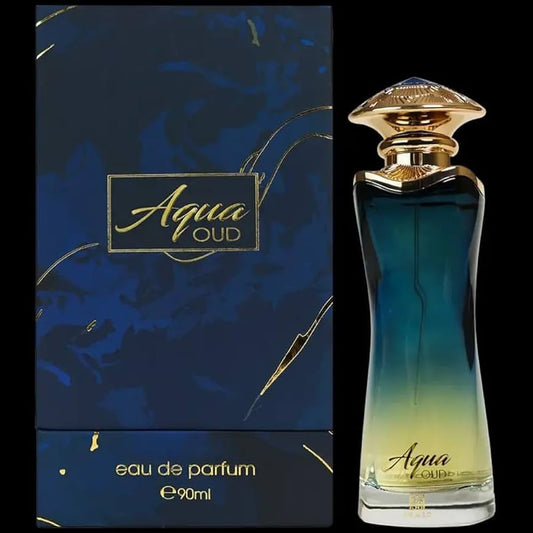 Ahmed Al Maghribi Aqua Oud Eau De Parfum For Men 90 ML