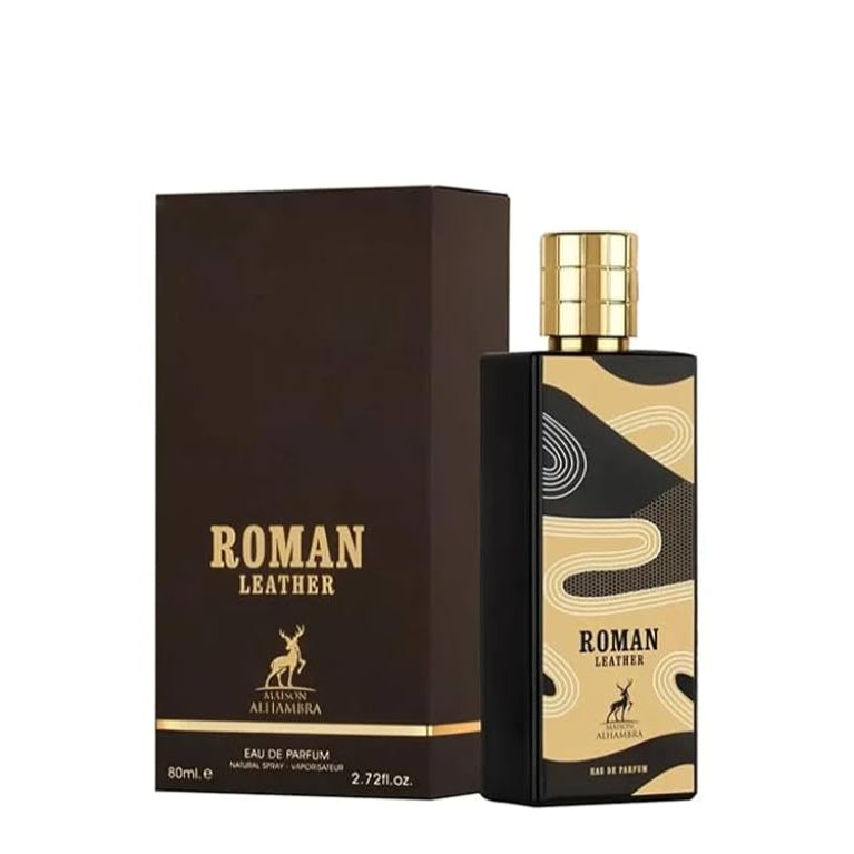 Maison Alhambra Roman Leather Ea De Parfum Men & Women 80 ML