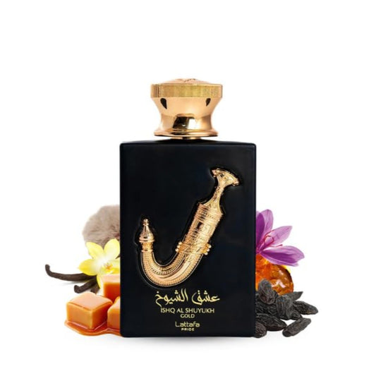 Lattafa Ishq Al Shuyukh Gold Eau De Parfum For Men & Women 100 ML