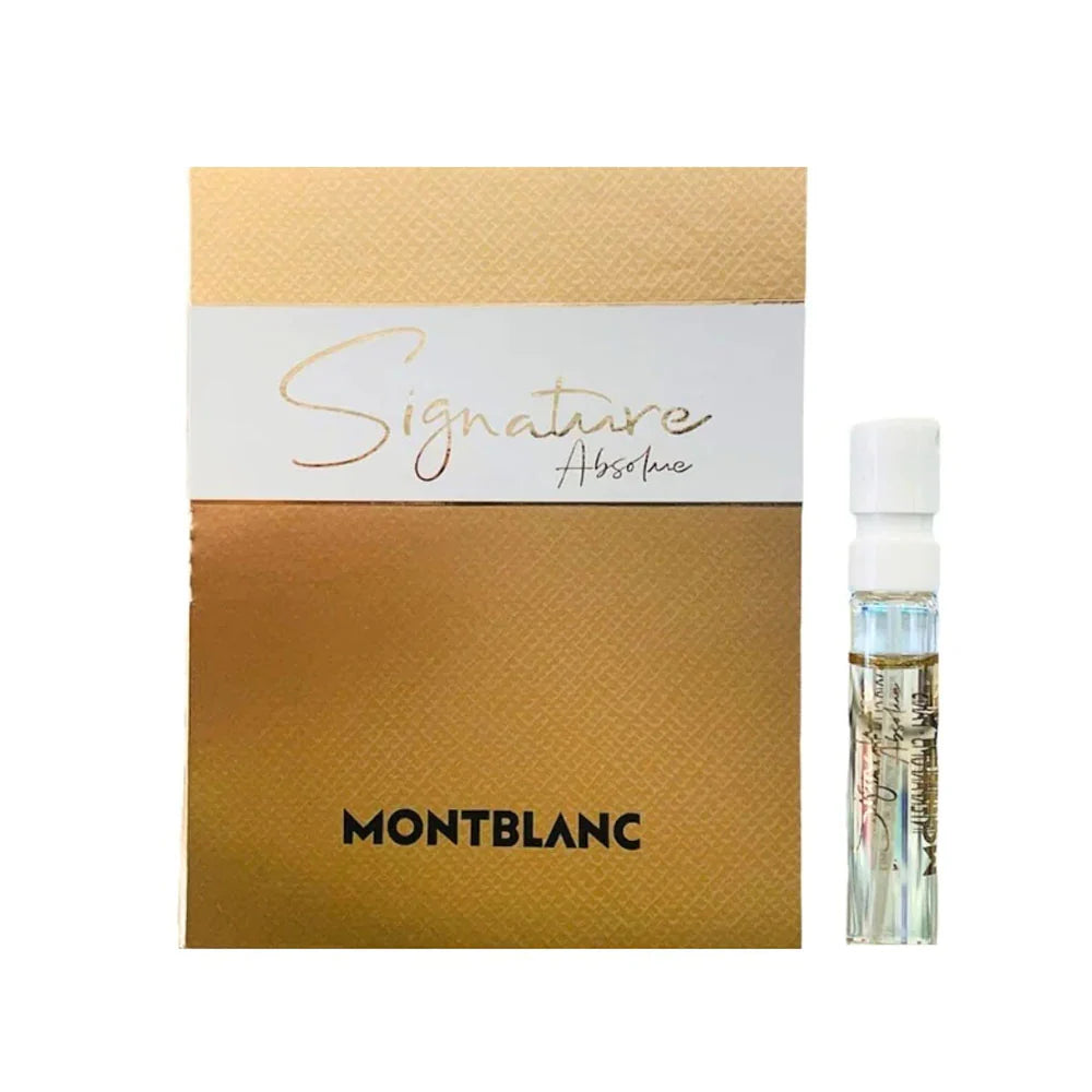 Montblanc Signature Absolu Eau De Parfum For Women 2 ML Vial
