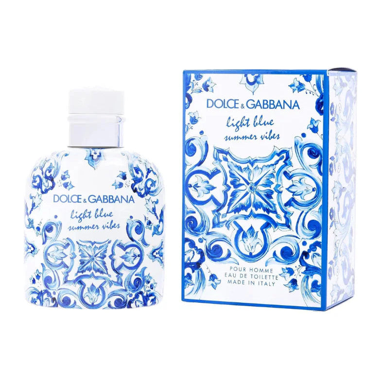 Dolce & Gabbana Light Blue Summer Vibes Eau De Toilette For Men 125 ML
