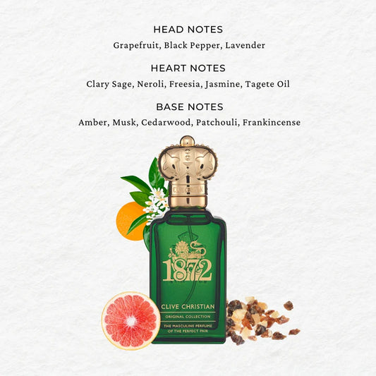 Clive Christian 1872 Masculine Parfum For Men 100 ML