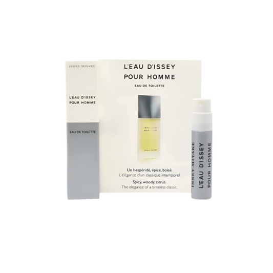 Issey Miyake L`Eau D`Issey Pour Homme Eau De Toilette For Men 0.8 ML Vial