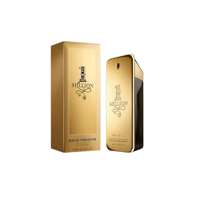 Paco Rabanne 1 Million Eau de Toilette for Men 200 ML