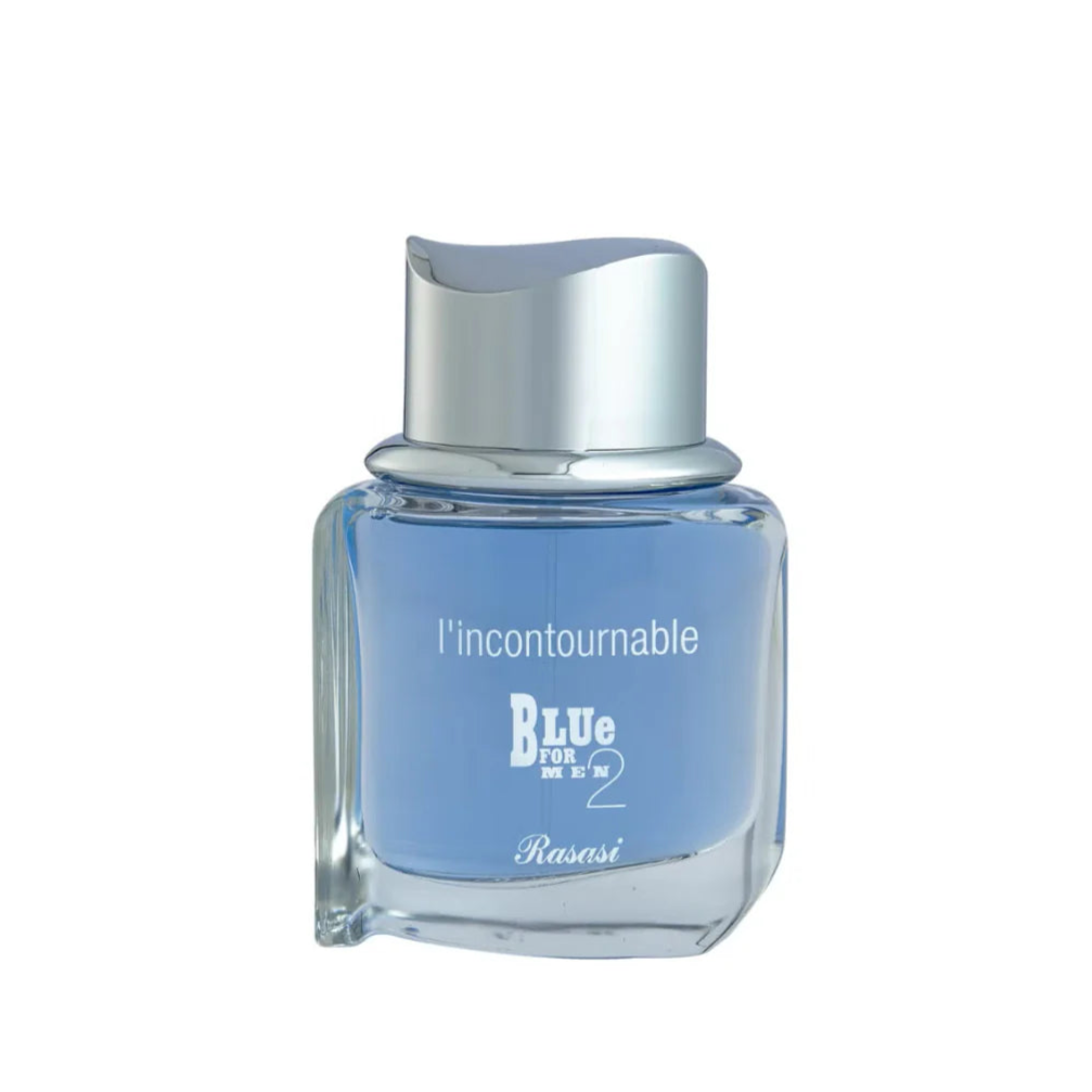 Rasasi I'incountrable Blue for Men 2 Eau De Toilette for Men 75 ML