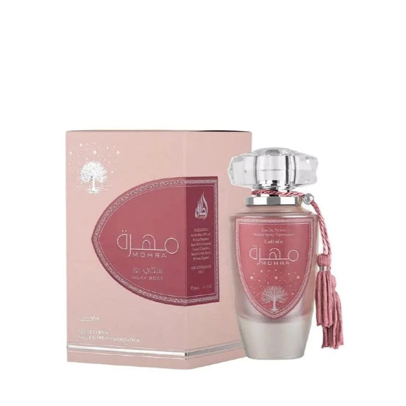 Lattafa Mohra Silky Rose Eau De Parfum For Women 100 ML