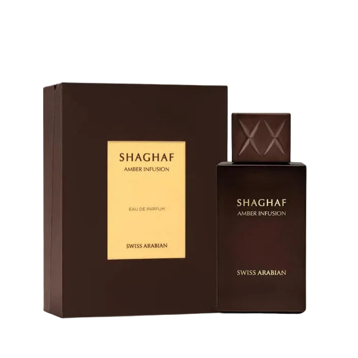 Swiss Arabian Shaghaf Amber Infusion Eau De Parfum For Men & Women 75 ML