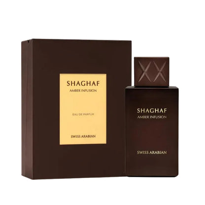 Swiss Arabian Shaghaf Amber Infusion Eau De Parfum For  & Women 75 ML