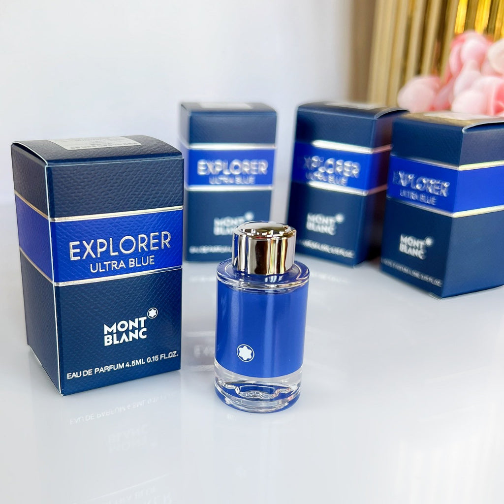 Montblanc Explorer Ultra Blue Eau De Parfum For Men 4.5 ML Mini