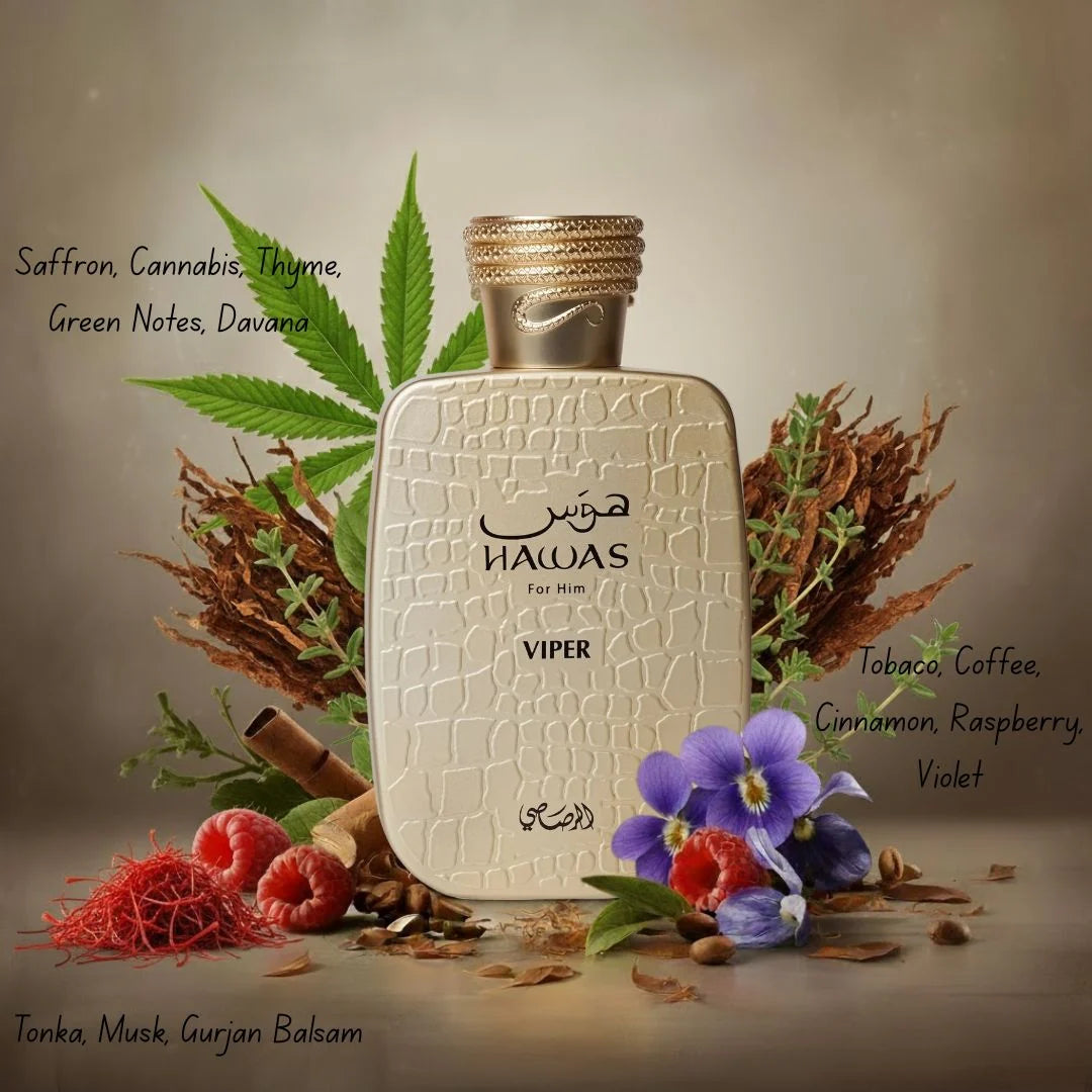 Rasasi Hawas Viper Eau De Parfum For Men 100 ML
