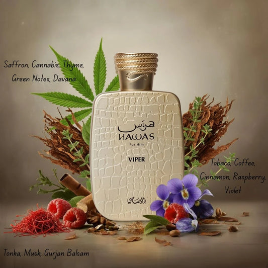 Rasasi Hawas Viper Eau De Parfum For Men 100 ML