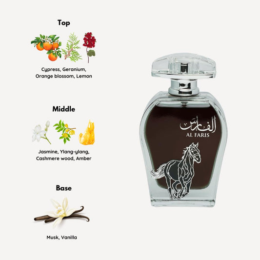 Arabiyat AL Faris Kenz Eau De Parfum For Men 100 ML