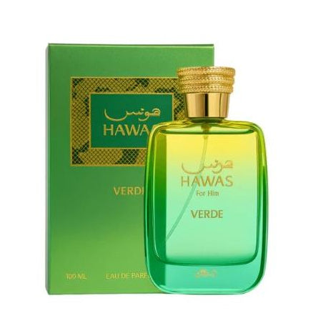 Rasasi Hawas Verde Eau De Parfum For Men 100 ML (2025 Release)
