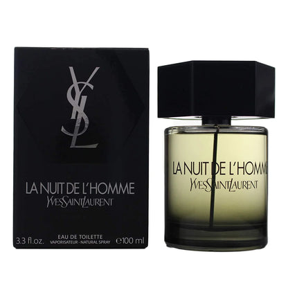 Yves Saint Laurent La Nuit De L'Homme Eau De Toilette For Men 100 ML
