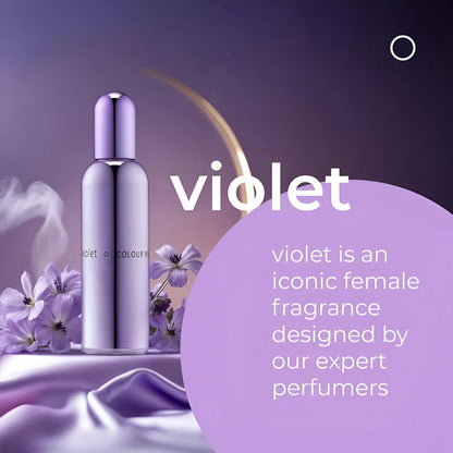 Milton Lloyd Colour Me Violet Eau De Parfum For Women 100 ML