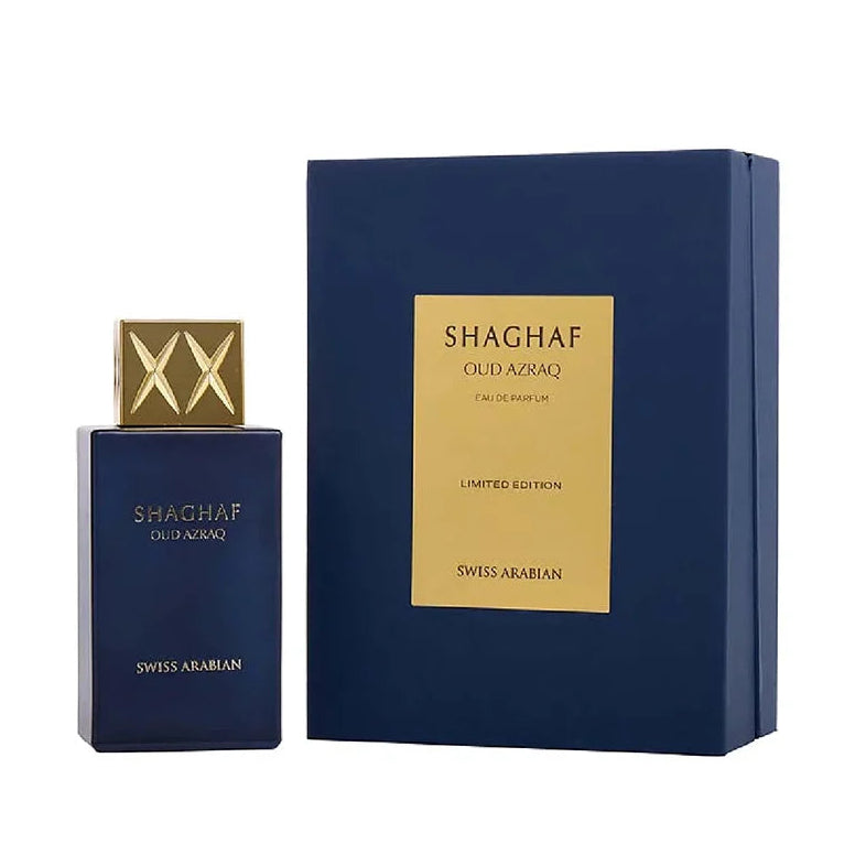 Swiss Arabian Shaghaf Oud Azraq Eau De Parfum For Men & Women 75 ML