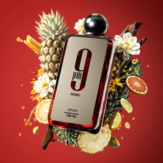 Afnan 9 PM Rebel Eau De Parfum For Men & Women 100 ML (2024 Release)