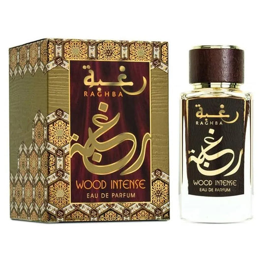 Lattafa Raghba Wood Intense Eau De Parfum For Men 100 ML