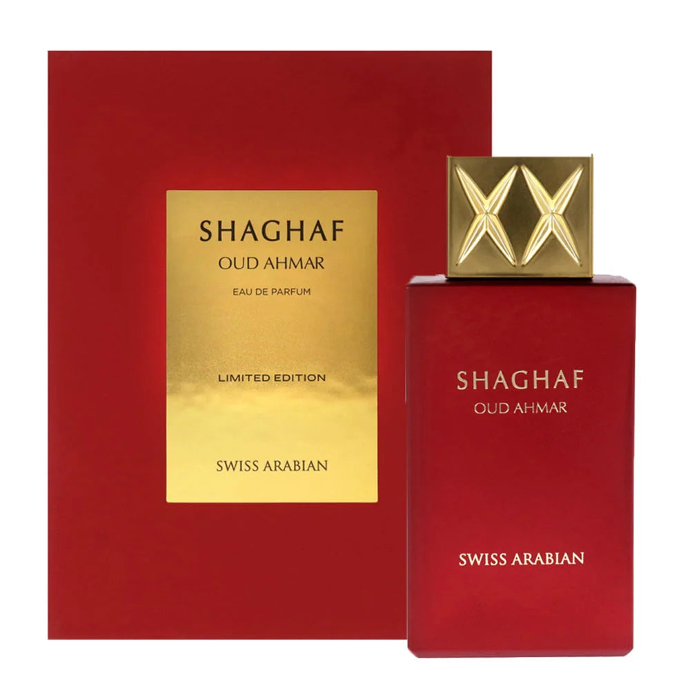Swiss Arabian Shaghaf Oud Ahmar Eau De Parfum For Men & Women 75 ML