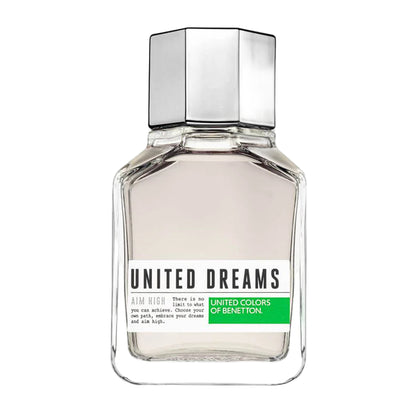 United Colors of Benetton United Dreams Aim High Eau De Toilette For Men 100 ML