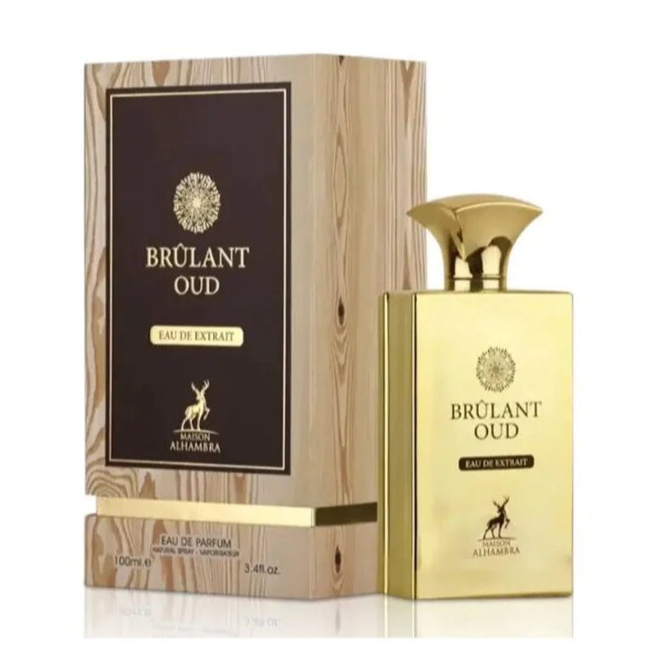 Maison Alhambra Brûlant Oud Eau De Parfum For Men 100 ML