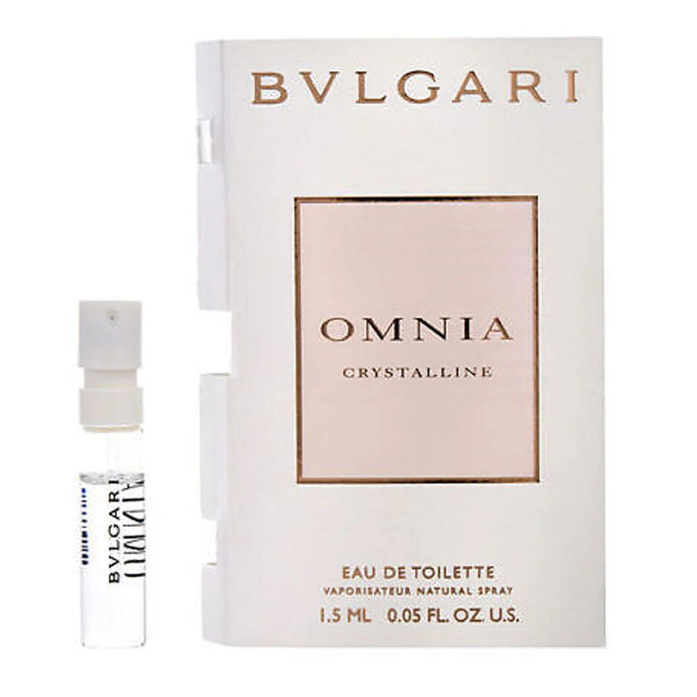 Bvlgari Omnia Crystalline Eau De Toilette For Women 1.5 ML Vial